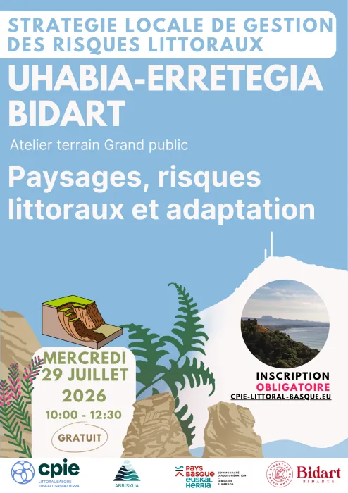 Coastal Risk Walk in Bidart