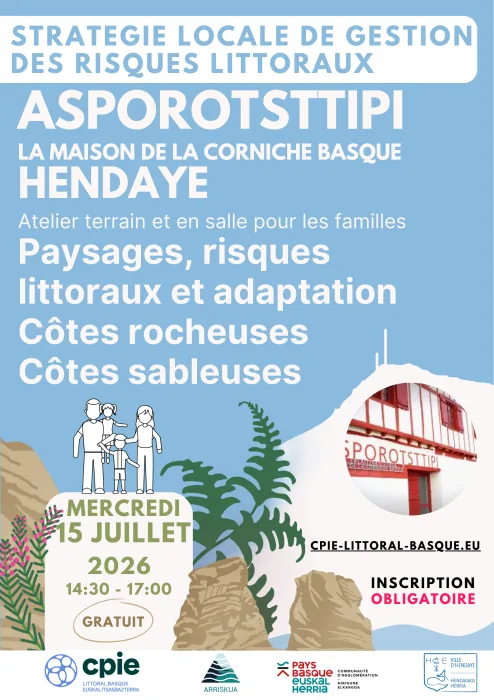 Coastal Risks Family Workshop in Hendaye