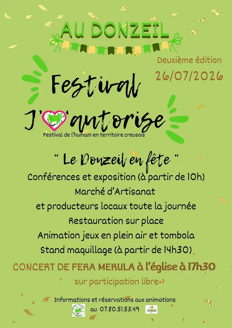 Festival J’M’autorise in Le Donzeil