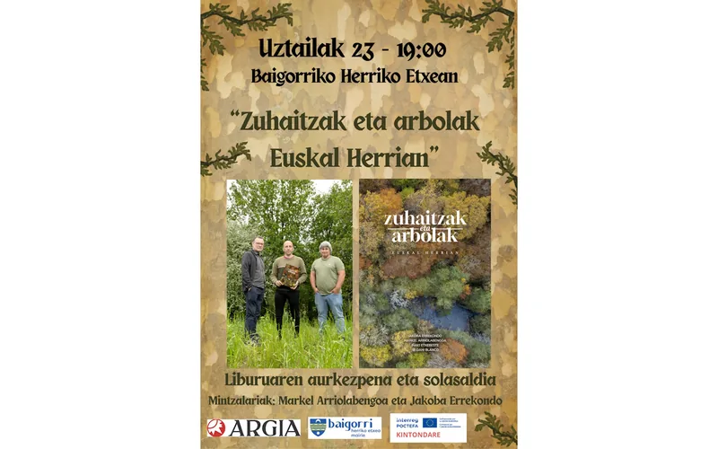 Presentation du livre: Zuhaitzak eta arbolak Euskal Herrian