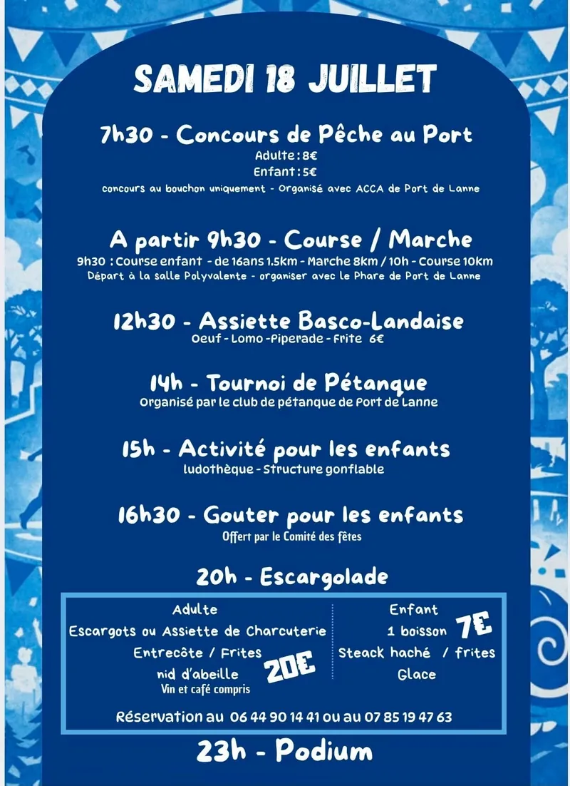 Fêtes de Port-de-Lanne: Sporting Heritage