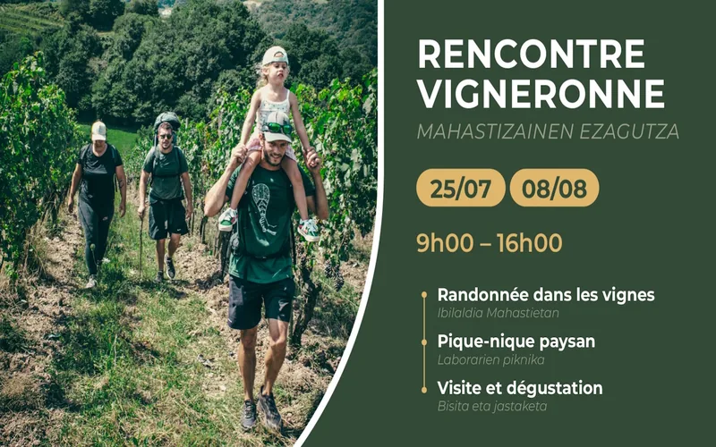 Rencontre Vigneronne in Saint-Etienne-de-Baigorry