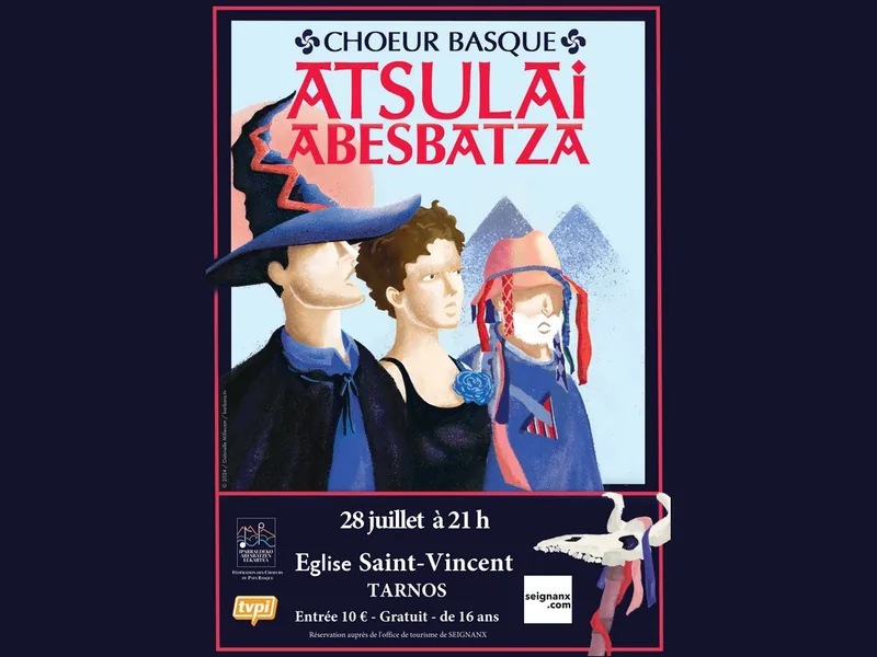 Concert de Chants Basques (choeur Basque) in Tarnos