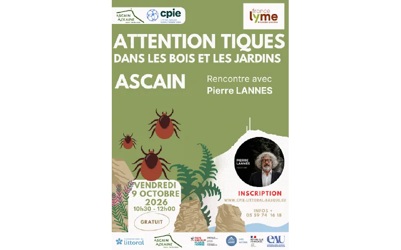 Biodiversite et Sante in Ascain | Tick Risk Talk
