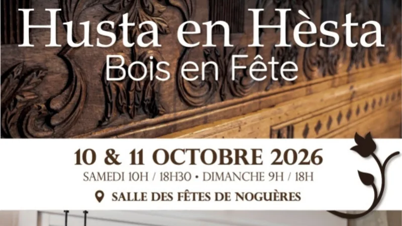 Bois en fête in Noguères: Makers And Local Goods