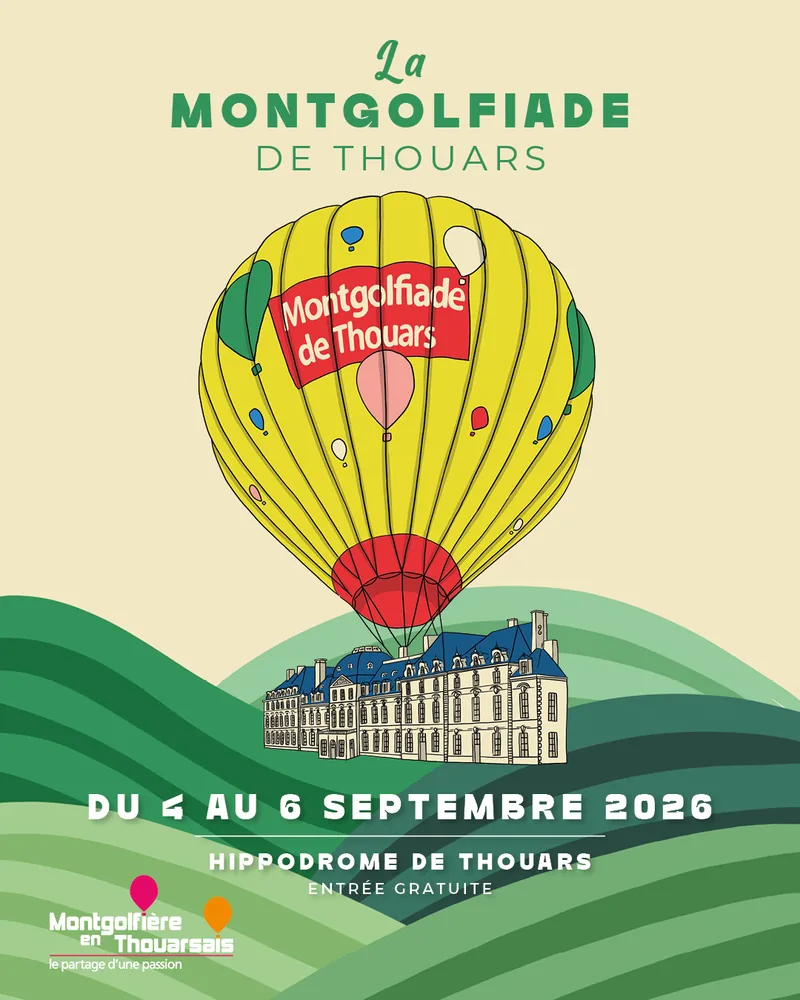 La Montgolfiade de Thouars in Sainte-Verge
