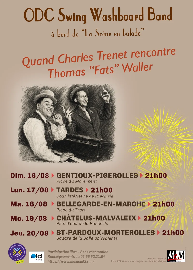 Tournee d’ete de l’ODC: La Scene en balade