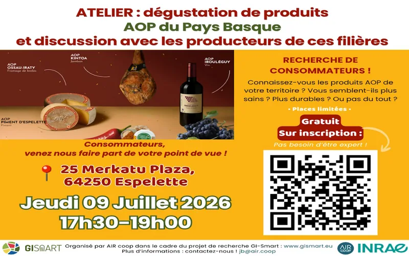 AOP Tasting Workshop in Espelette