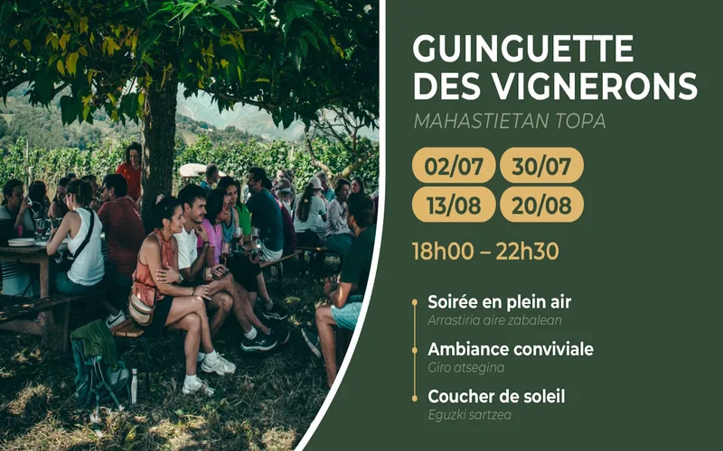 Guinguette des Vignerons in Irouleguy