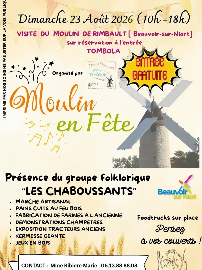 Moulin en fête à Beauvoir-sur-Niort: Local Products