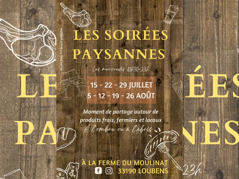 Soirées Paysannes in Loubens: Local Products