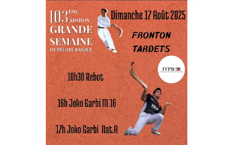 Finale championnat de France de Chistéra Joko Garbi