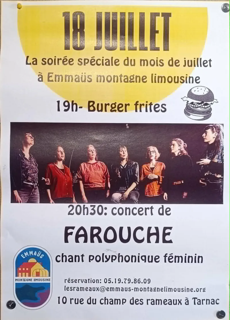 Farouche Concert in Tarnac