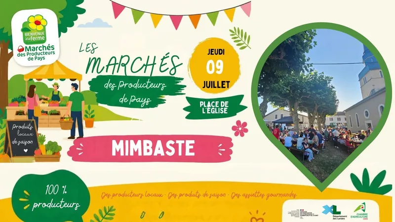 Marché des Producteurs de Pays in Mimbaste