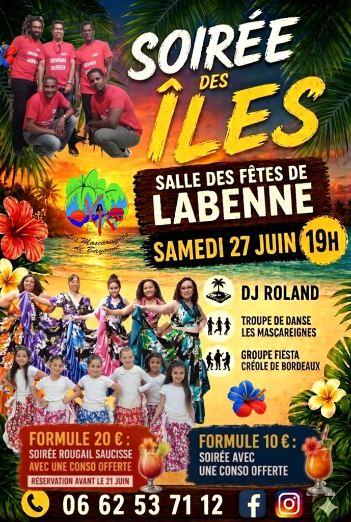 Soiree des Iles in Labenne