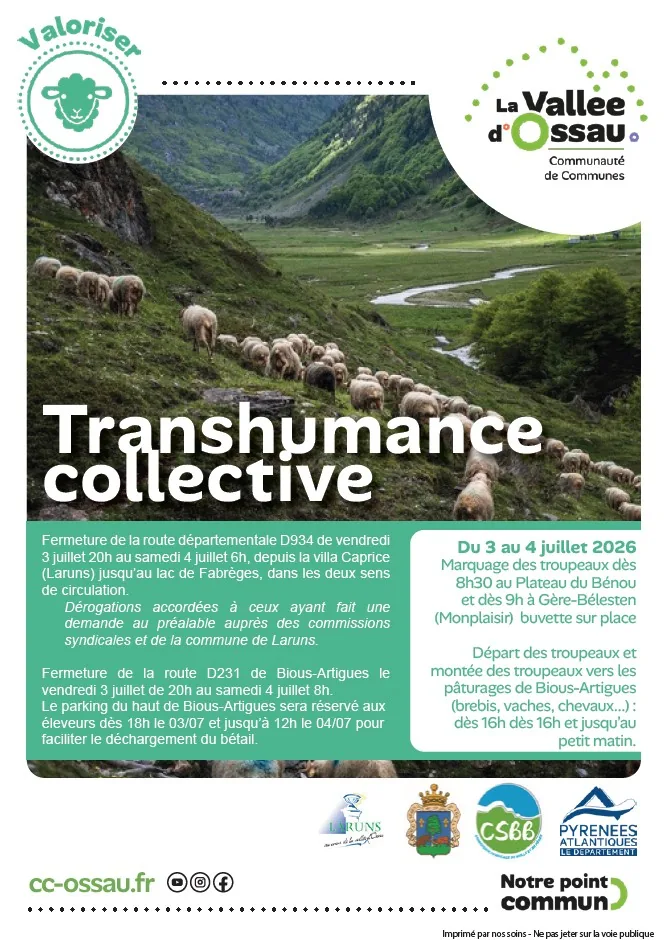 Transhumance Collective in Laruns