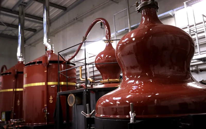 Visite de la Distillerie a Osses