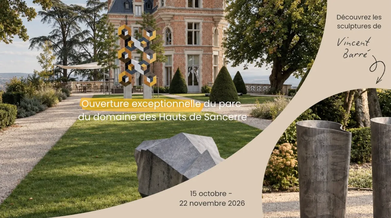 Vincent Barré: Sculptures at Les Hauts de Sancerre