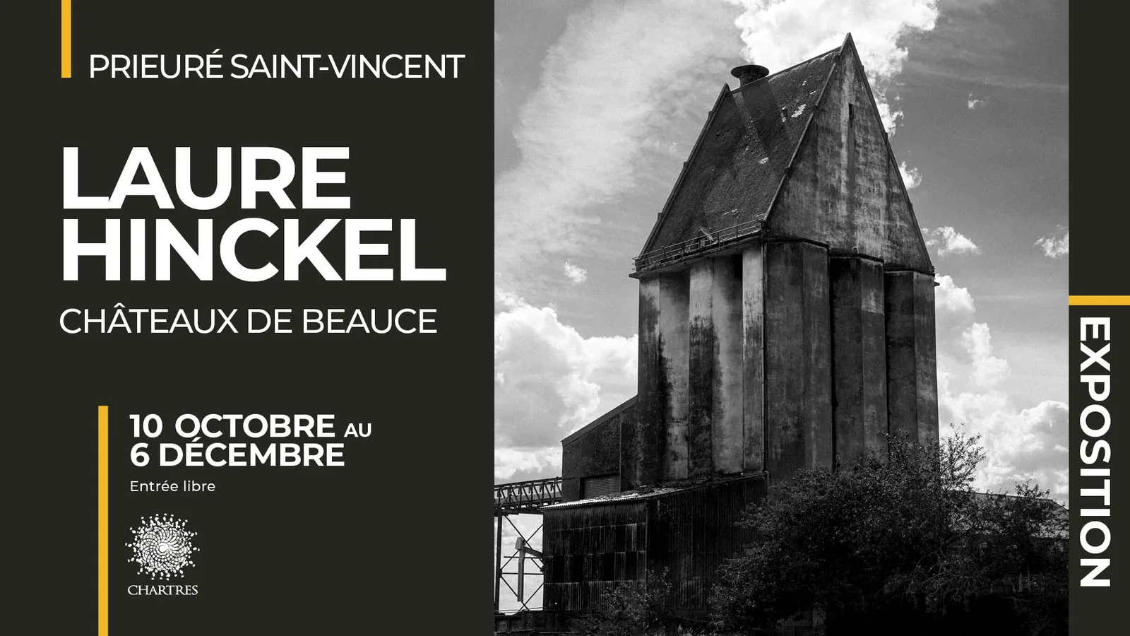 Laure Hinckel: Châteaux de Beauce in Black and White
