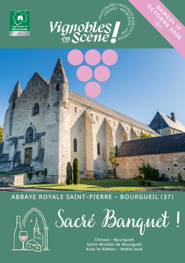 Vignobles en Scène : le Sacré Banquet aux caves de l’abbaye
