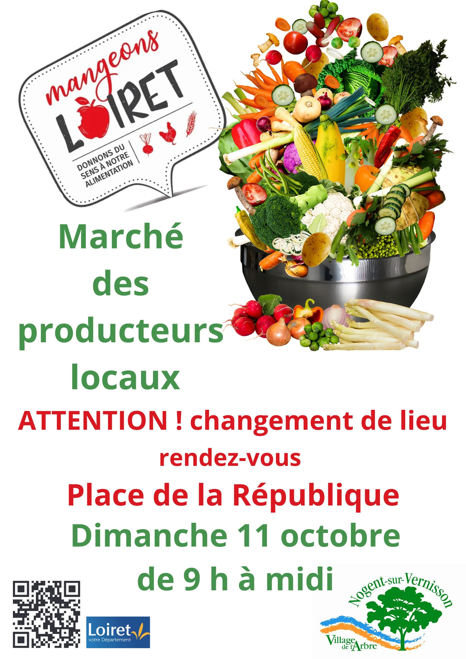 Local Producers Market in Nogent-sur-Vernisson: Fresh Picks