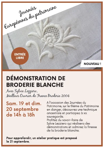White Embroidery: Stitches and Touraine Lace
