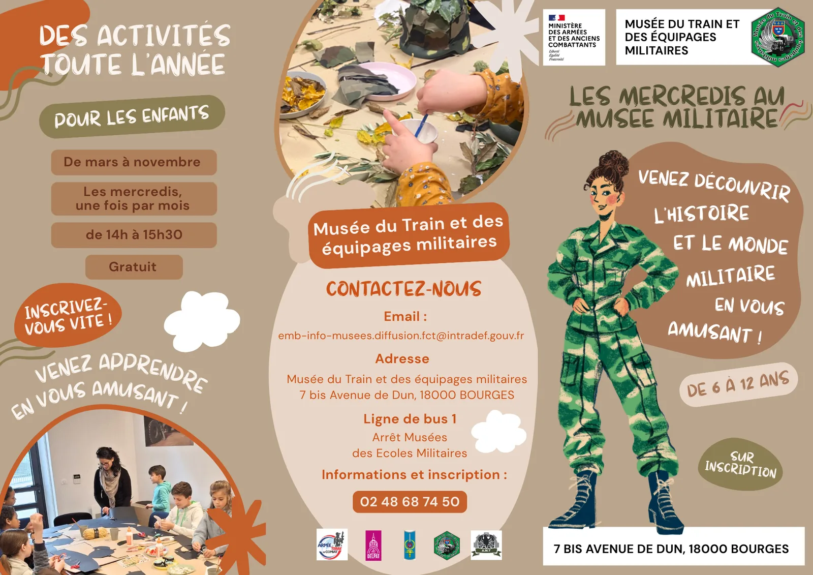 Bourges: Military History Through Children’s Workshops