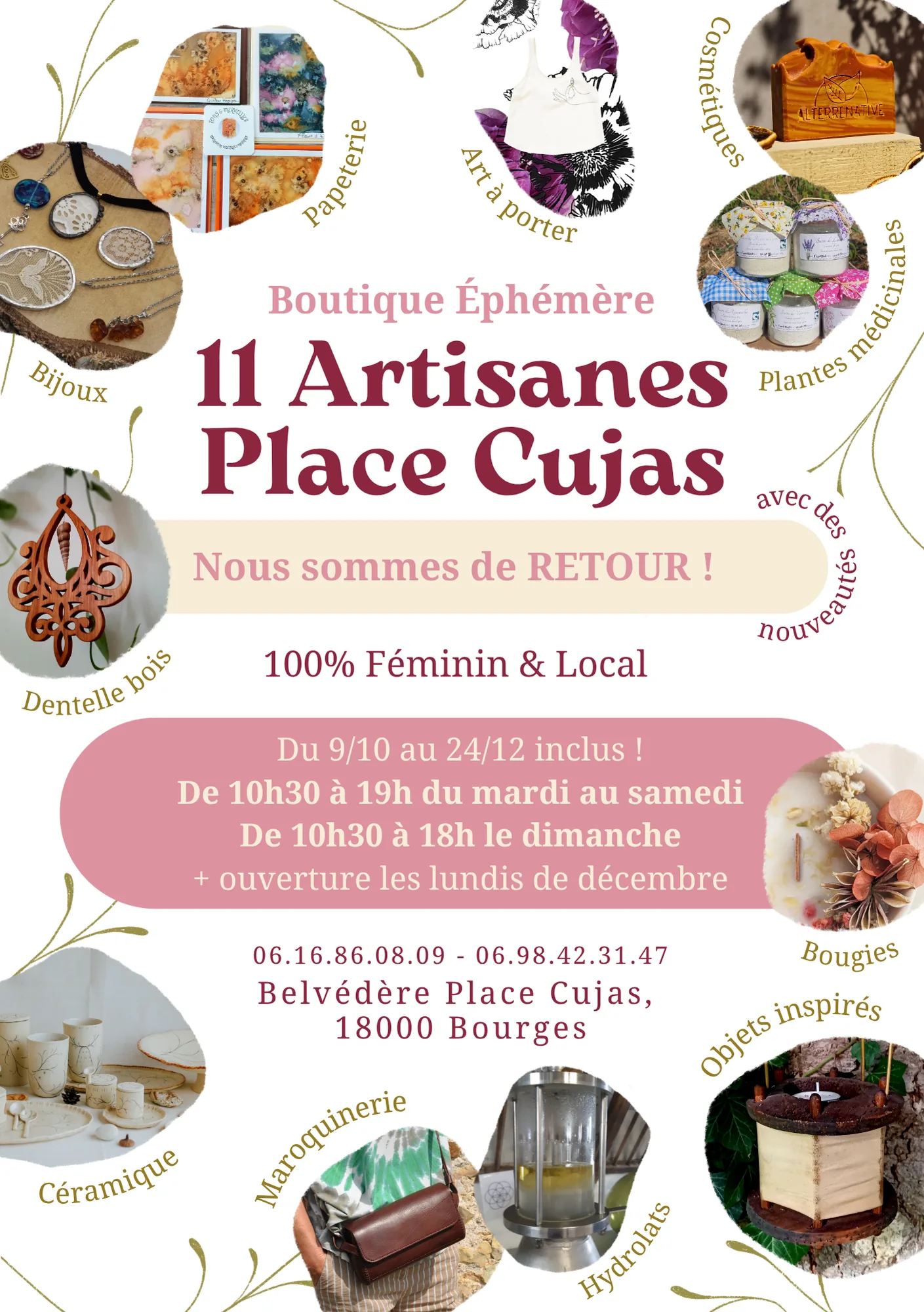 11 Artisanes craft exhibition in Bourges