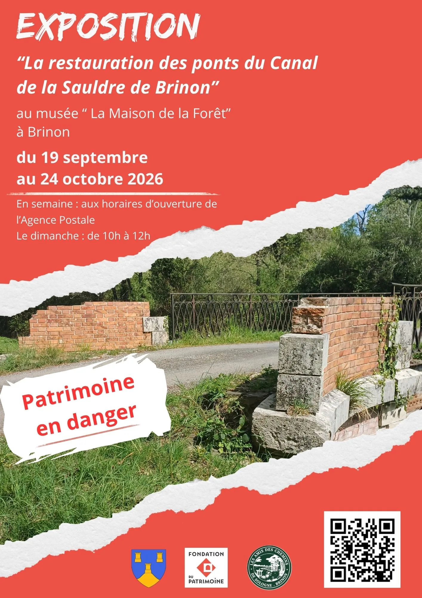 Canal de la Sauldre bridge restoration