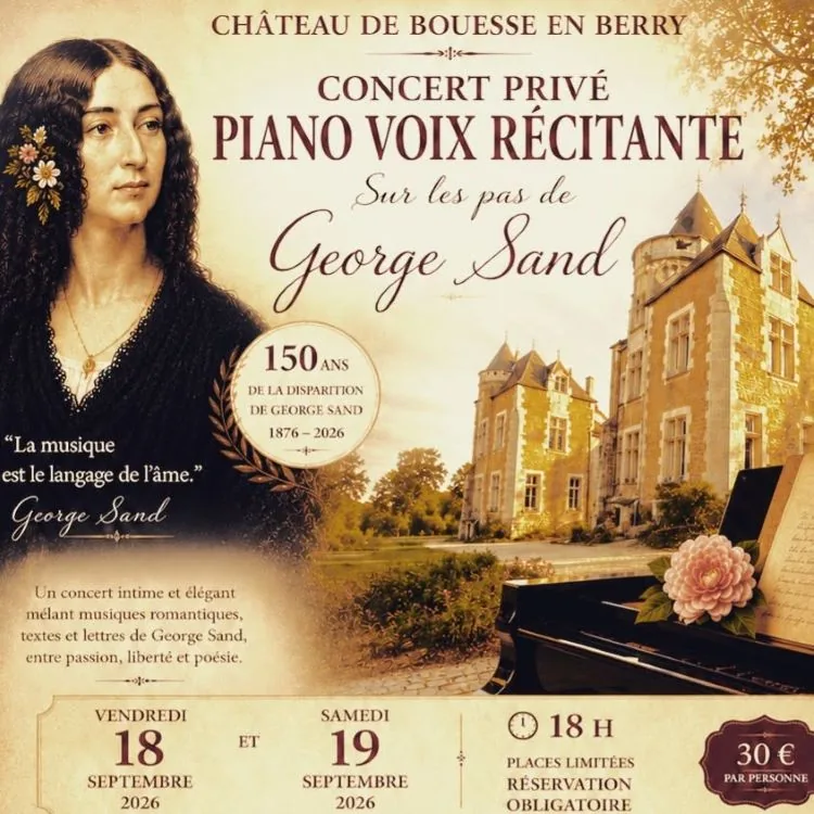 George Sand in Music: Natalia Morozova at Bouesse